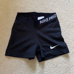 black nike pro spandex